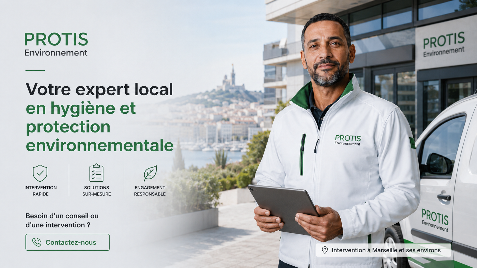 Visuel hero : tDératisation & désinsectisation à Marseille pour les professionnels
